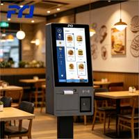 Sistema POS de Escritorio FYJ F3-K1W de Cuatro Núcleos, Impresión de Recibos de 58 mm, Sistema de Datos para Supermercados con Windows/Android, POS de Montaje en Pared
