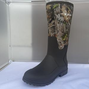 Bottes de pluie longues en néoprène imperméable en caoutchouc pour hommes, fabricant OEM, bottes de pluie pour femmes - Product Image 3