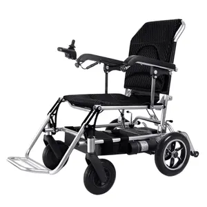 Новая складная инвалидная коляска с электроприводом и литиевой батареей для инвалидов