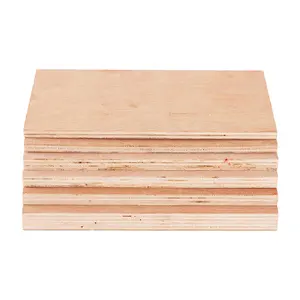 Factory Price Commercial 5Mm-18Mm Hdf Walnut Plywood In Construction