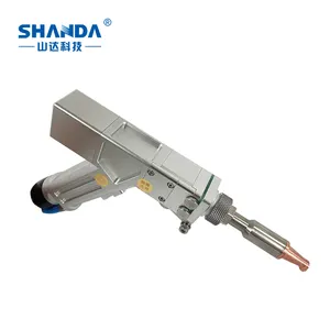 Flexible operation simple operation laser welding head and welding torch gun wobble laser welding head