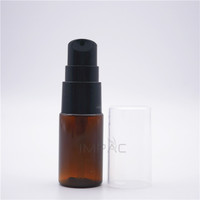 Botol Sampel Lotion Kosmetik Mini Amber Custom, Botol Pompa Serum Lucu 10ml