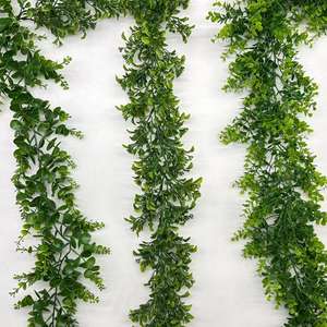 170cm haute qualité inodore feuilles de lierre artificielles plantes vignes suspendus feuilles décoration de mariage plantes artificielles - Product Image 5