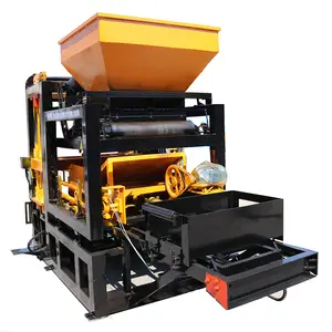Portable Hollow Block Brick Compression Making Machine Korea Most Profitable Import Export Business New Ideas Machine 2021