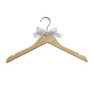 <b>Day</b> <b>Gift</b> Wooden <b>Wedding</b> Dress Pearl Mrs <b>Bride</b> Hanger Accessory - Product Image 2