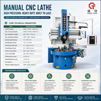Chuck Putar Empat Cakar Vertikal untuk Mesin Bubut Logam, Kepala Alat Rel Silang, Spindle, Handwheel Manual, Mesin Bubut CNC