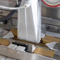 Machine d'emballage sous vide entièrement automatique à grande vitesse pour le formage, le remplissage et la scellage sous vide de sacs en plastique pour le riz et les céréales