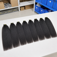 Vente en gros de cheveux humains vierges philippins de haute qualité, lisses et crépus, avec cuticules alignées, cheveux humains vietnamiens lisses et crépus, en lots