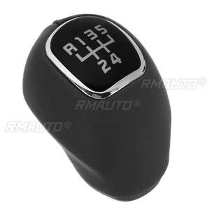 Poignée de levier de vitesses manuelle 5/6 vitesses en cuir PU pour Kia Rio 5 2012 2013 2014 2015 - Product Image 3