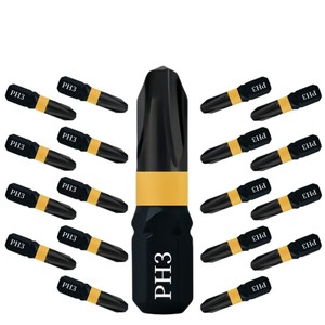 Kezhide Impact Screwdriver Bit 25mm Ph3 Steel Hex Shank For Impact Driver Power Tool Accessories - Product Image 3