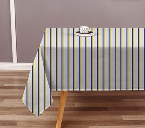 Premium Cotton Table Cloth Yarn Dyed Stripe Design Durable Woven Fabric Dining Table Cover Bulk Home Textile Export Supply - Product Image 2