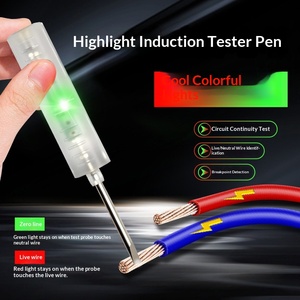 Key plate multi-function measuring and stripping pliers for electrician peeling and stripping needle-nose pliers double pen with - Product Image 3
