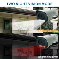Kit de vidéosurveillance extérieur 8 canaux AHD XVR DVR 5MP, caméra de sécurité étanche IP66 avec vision nocturne couleur, système de surveillance