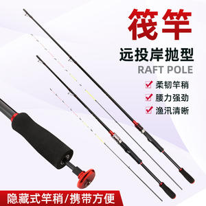 Caña de Pescar de Fibra de Carbono de Alta Calidad para Lanzamiento a Distancia, 2 m, Acción Media Rápida, para Pesca en Barco, Balsa o Embarcación - Product Image 4