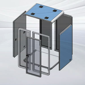 Petite cabine d'isolation phonique moderne facile à enlever pour 1 personne avec espace intérieur de couleur en option - Product Image 2