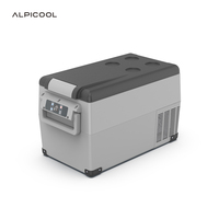 Réfrigérateur de voiture Alpicool CF35-LS, compresseur 12V, congélateur, refroidisseur électrique, réfrigérateur solaire, refroidissement rapide, réfrigérateur portable, OEM/ODM