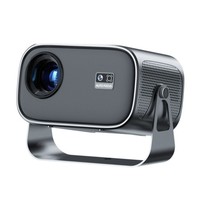 Mini projecteur électrique 5G WiFi BT 720P Android 13, compatible 4K, prêt pour la 3D, stéréo HIFI, home cinéma portable, extérieur, LCD 150 pouces, 200 ANSI