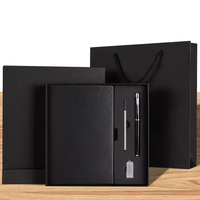 Ensemble cadeau de carnet A5 écologique de luxe, boîte d'entreprise, stylo, impression UV, logo personnalisé, cadeau promotionnel d'entreprise, designs variés