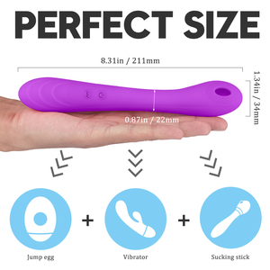 Vibratore Realistico per Donne, Massaggiatore per Punto G, Clitoride e Capezzoli, Giocattoli Sessuali in Silicone per Adulti, Strumenti per Masturbazione Femminile - Product Image 5
