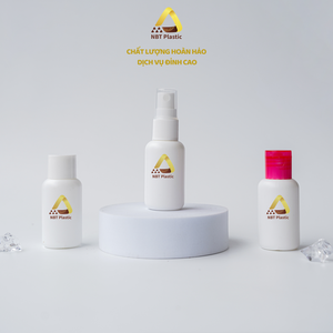 Vietnam Factory 100mL HDPE Botella de plástico con tapón de rosca con rociador de bomba para cosméticos Minerales para el cabello Cuidado facial Champú Embalaje - Product Image 2