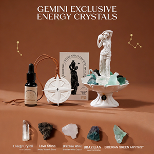 ชุดหินคริสตัลบำบัดธรรมชาติ LANJO 12 ราศี ชุดกระจายกลิ่นคริสตัล  น้ำมันหอมระเหยอโรมาเธอราพีรักษ์โลก ของตกแต่งบ้าน - Product Image 5