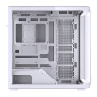Gabinete de PC Lovingcool Grande, Tipo Full Tower, Compatible con E-ATX, Laterales de Doble Cristal, Compatible con Radiador de 360 mm, Alto Flujo de Aire, para Juegos