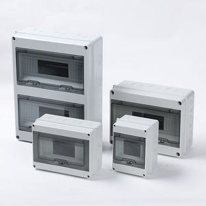 Boîte de distribution d'alimentation en plastique étanche <span class=keywords><strong>avec</strong></span> <span class=keywords><strong>disjoncteur</strong></span>, boîte de distribution électrique pour équipement électrique - Product Image 1