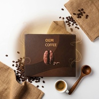 Großhandel Maßgefertigte VIP-Kaffee-Verpackungskartons, mit UV-Beschichtung, Magnetverschluss und Innenliegenden Kleinen Kaffee-Portionen