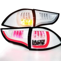 Feux arrière LED pour Mitsubishi Pajero Sport Montero Sport Nativa Pajero Dakar Challenger, couleur blanche, 2010 à 2013