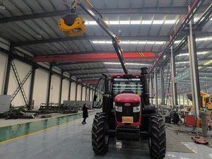 Maßgefertigter Greiferlader auf Raupenfahrwerk Montierter Radlader Holzgreifer - Product Image 6