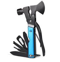 Marteau à griffes, accessoire multifonction avec manche en bois noir, 1 pièce