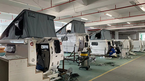 2025 Kinlife nueva Camper de fibra de vidrio emergente con inodoro para <span class=keywords><strong>caravana</strong></span> de camping al aire libre <span class=keywords><strong>todoterreno</strong></span> a la venta - Product Image 2