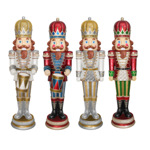 Vente en gros de statues artisanales en résine, sculpture en ployrésine taille réelle noël casse-noisette décorations de noël en plein air - Product Image 1