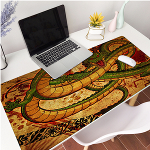 <span class=keywords><strong>Dragon</strong></span> <span class=keywords><strong>Ball</strong></span> Z anime genial logotipo personalizado gran alfombrilla de ratón para escritorio Protector antideslizante estera de escritura para oficina o de juegos - Product Image 4