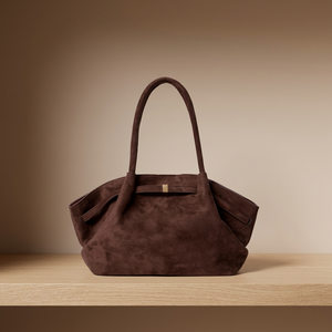 Brown Color Luxury Handmade Genuine Leather BS INTERNATIONAL Women's Fashionable Shopping Handbags Custom Branded Zipper Closure - Product Image 5