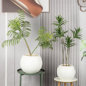 Macetas Esféricas de Plástico Nórdicas de Varios Tamaños, <span class=keywords><strong>Modernas</strong></span>, Decorativas, para Plantas Artificiales, Venta al Por Mayor del Fabricante - Product Image 6