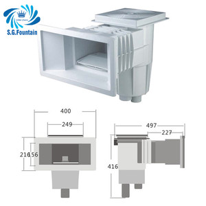 PQ-0040C Piscines Skimmer Pour L'extérieur <span class=keywords><strong>Sol</strong></span> Piscines <span class=keywords><strong>En</strong></span> Béton - Product Image 4