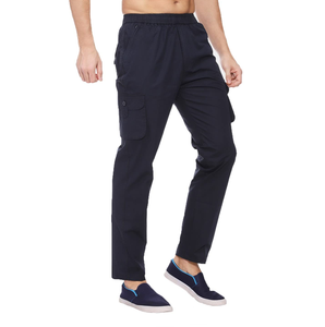 Pantalones Cargo de Corte Regular para Hombre, Talla Grande, Mezcla de Algodón y Elastano de Alta Calidad, Diseño Personalizado OEM, Transpirables e Impermeables - Product Image 3
