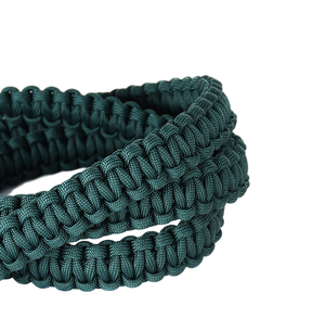 Groothandel Klassiek Zacht Lederen Halsband Set Stijlvolle Stevige Gevlochten Waterdichte Gouden Gesp Grote Middelgrote Kleine Honden - Product Image 3