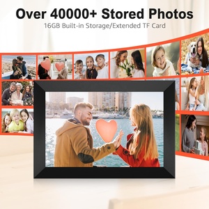 กรอบรูปดิจิตอล 10 นิ้ว พร้อม WiFi, กรอบรูปดิจิตอลไร้สายพร้อมหน้าจอสัมผัส HD IPS ความจุ 32G, แชร์รูปภาพและวิดีโอผ่านแอป - Product Image 5