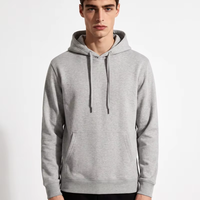 Sweat à capuche unisexe personnalisé OEM en coton épais 300 GSM, coupe ample, brodé, style streetwear décontracté, respirant, faible MOQ