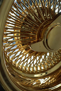 Jantes en alliage forgé de luxe dorées 13/14x7 à cinq branches 5X112 18-20 pouces, neuves, zinguées, haute performance pour SUV - Product Image 2