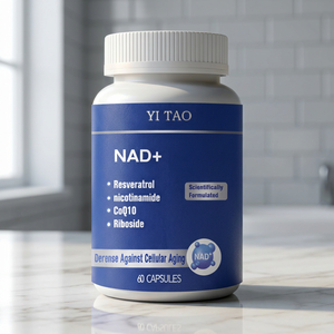 Suplemento Liposomal de NAD+ con Resveratrol en Cápsulas de Alta Absorción, OEM/ODM, Marca Privada, Suplemento Antienvejecimiento para la Salud Celular - Product Image 1