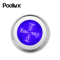 IP68 sans fil piscine lumières AC12V télécommande mural rvb étanche sous-marin extérieur mur LED coloré bateau projecteur
