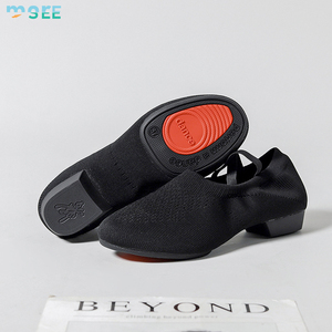SeeMore Adultes Enseignants Pratique En Plein Air Femmes <span class=keywords><strong>Pointe</strong></span> Chaussures Maille Supérieure Semelle Souple Ballet <span class=keywords><strong>Classique</strong></span> <span class=keywords><strong>Danse</strong></span> Du Ventre Chaussures - Product Image 5