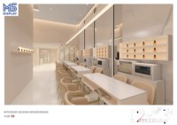 Table de manucure et armoire M&S Modern Light Luxury sur mesure, design haut de gamme pour salon de beauté, couleur or.