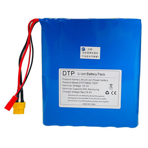 Batería Personalizada 18650 Recargable de Iones de Litio de 24V, Paquete de Baterías 7S2P de 25.2V 4.4Ah para Bomba de Agua - Product Image 1