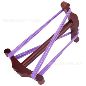 Enrouleur de fil en bois, outil de tricot, couleur bois brun, utilisation sur bureau, pour le tri des fils et l'aide au tricot - Product Image 5