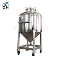 Vente Flash : Cuve de Fermentation à Fond Conique en Acier Inoxydable 500L-500m³ – Fermenteur Réfrigéré pour la Production de Bière, Vin et Boissons