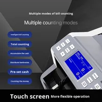 Compter efficacement identifie les devises étrangères Ringgit malaisien Dollar africain Machine de détection des devises étrangères vietnamiennes